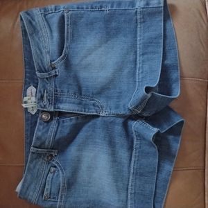 Size 11 short, Brand Boom Boom jeans, dark wash.